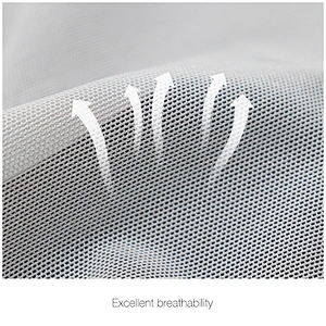 4-way stretch nylon spandex mesh knit fabric